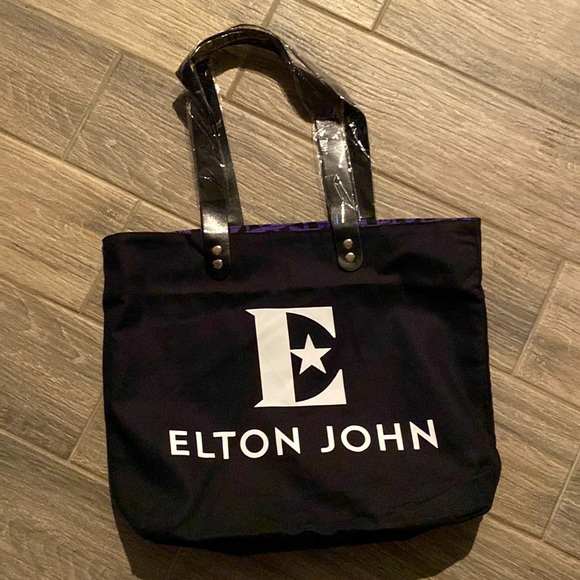 - Elton John VIP Tour Tote Bag New Never Used - Picture 1 of 6